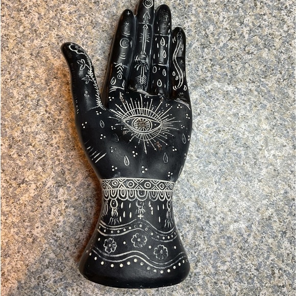 Home Decoration Hand Hamsa Evil Eye Decor Astrology Spiritual Art Sculpture Home - Picture 7 of 9